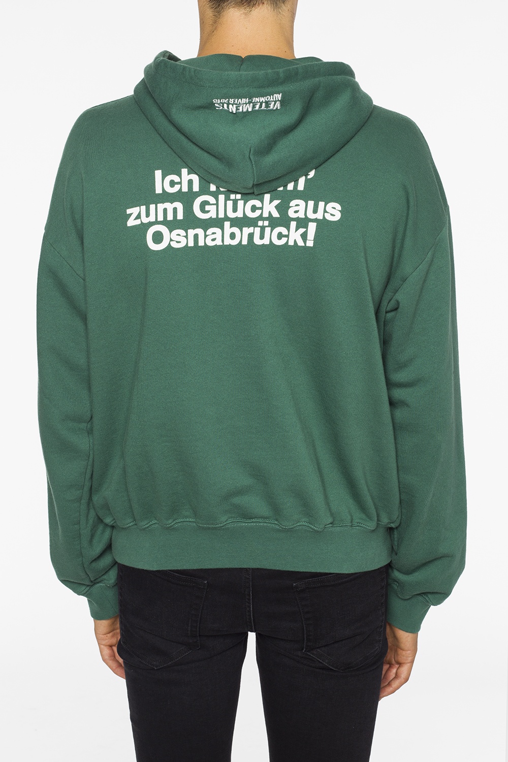 Green Printed sweatshirt VETEMENTS - Vitkac Canada